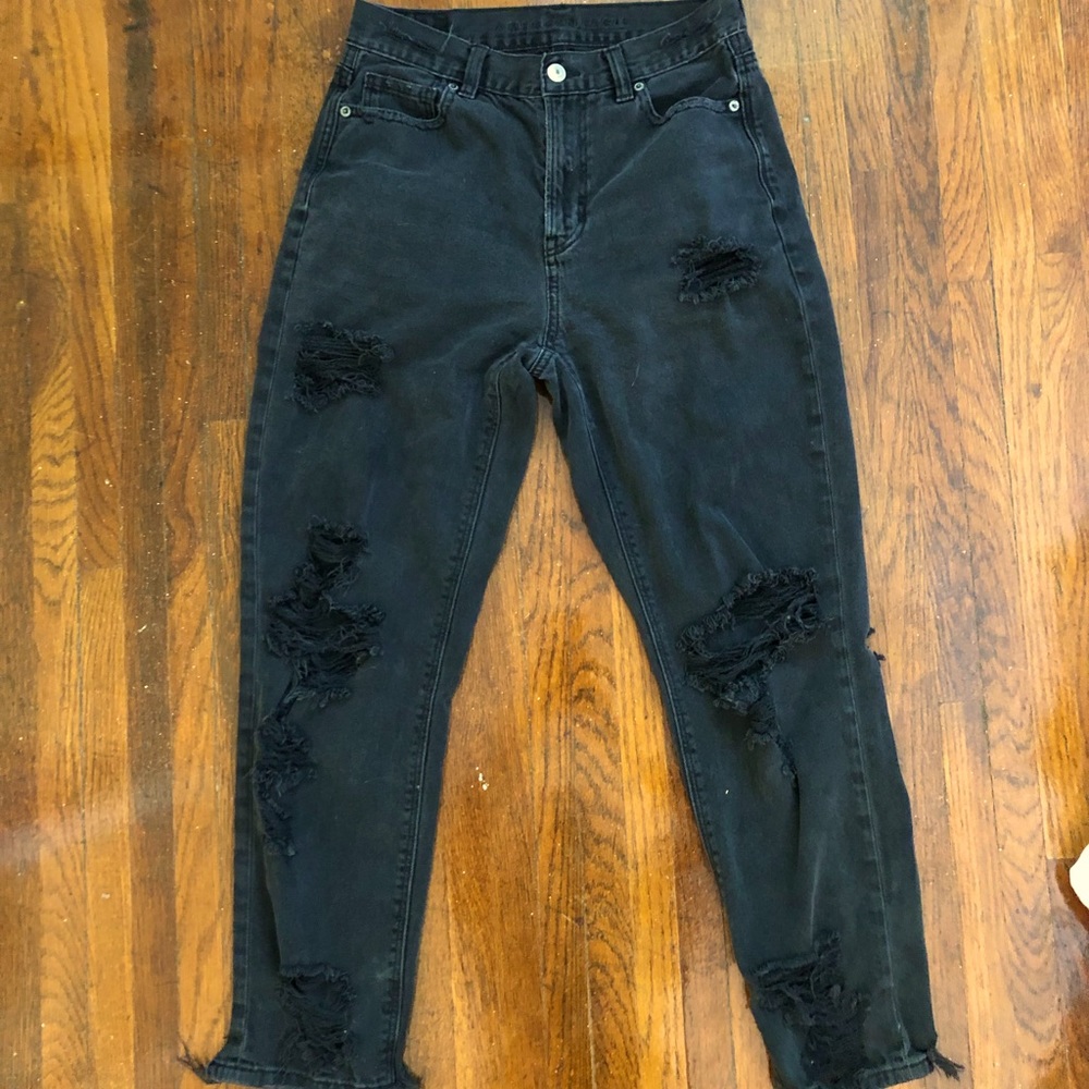 AE mom jeans